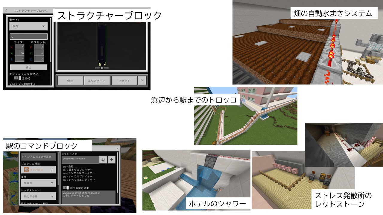 プログラミングやレッドストーンなどに対して、どのように挑戦しましたか?