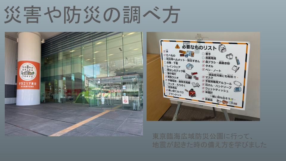 災害や防災、レジリエンスについてどのように調べましたか？