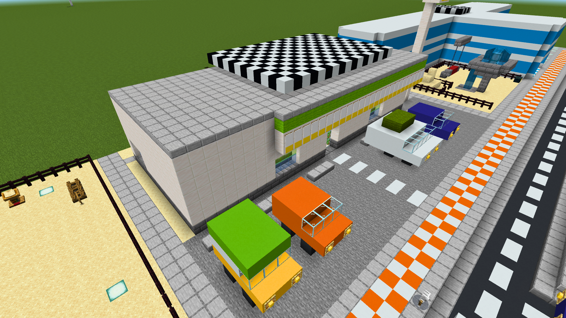 「作品テーマ」をワールド上でどのように表現していますか?