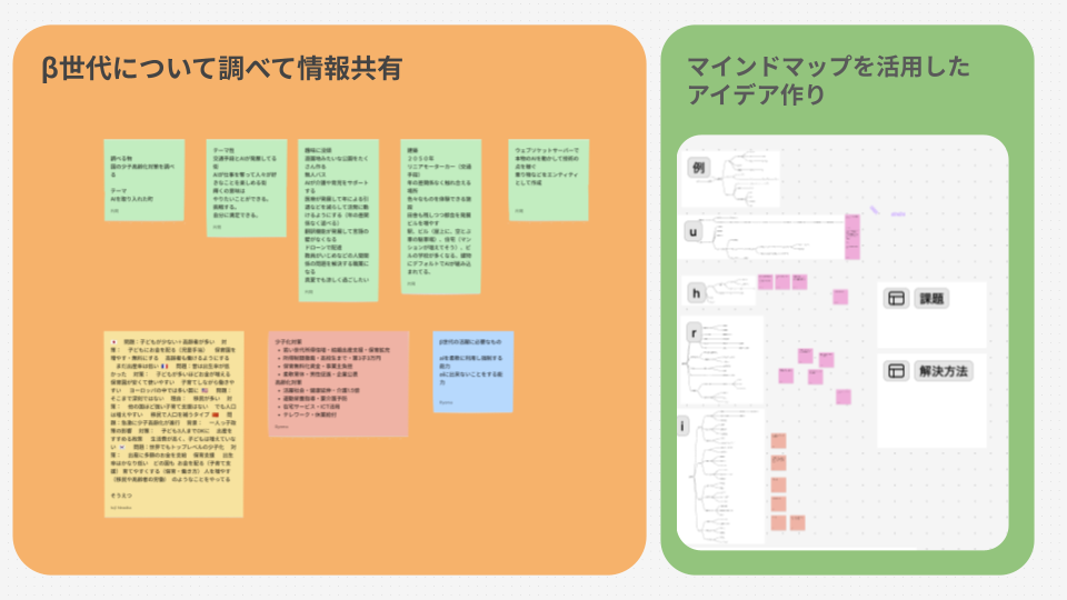 「作品テーマ」をワールド上でどのように表現したか