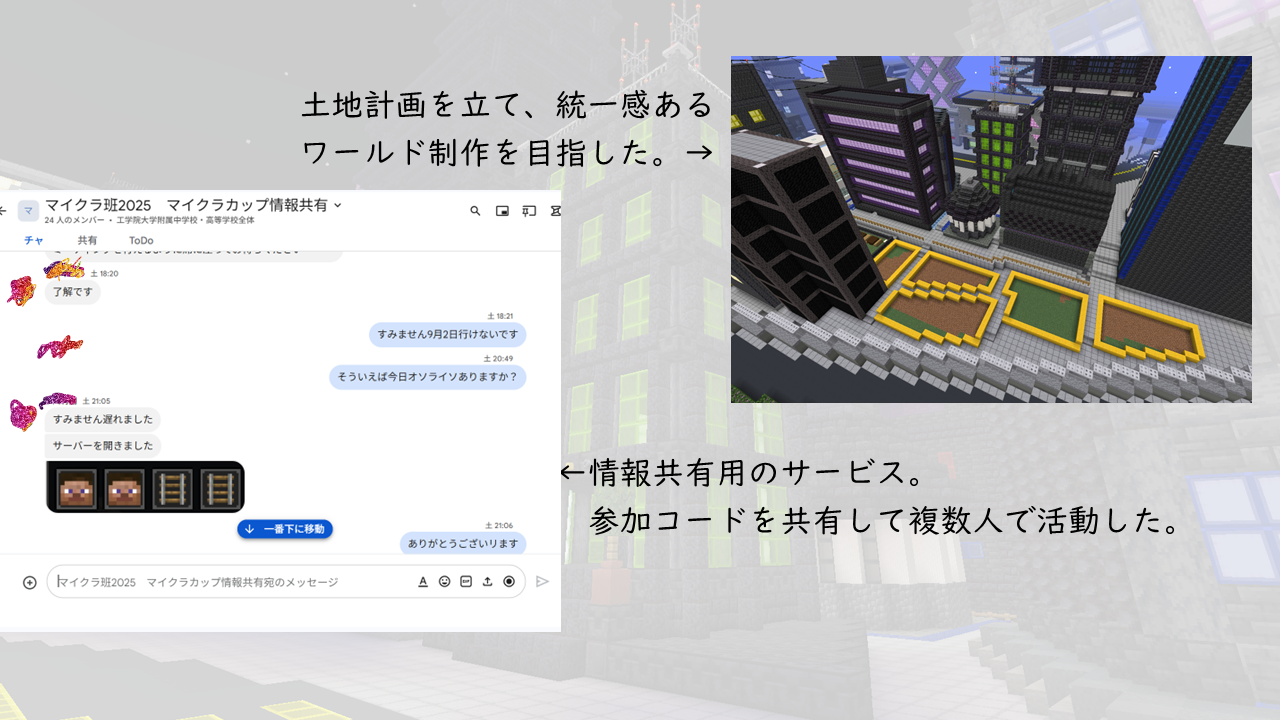 作品の中で最も注目してみてほしいところはどこですか?苦労した点や、工夫したところなども教えてください。