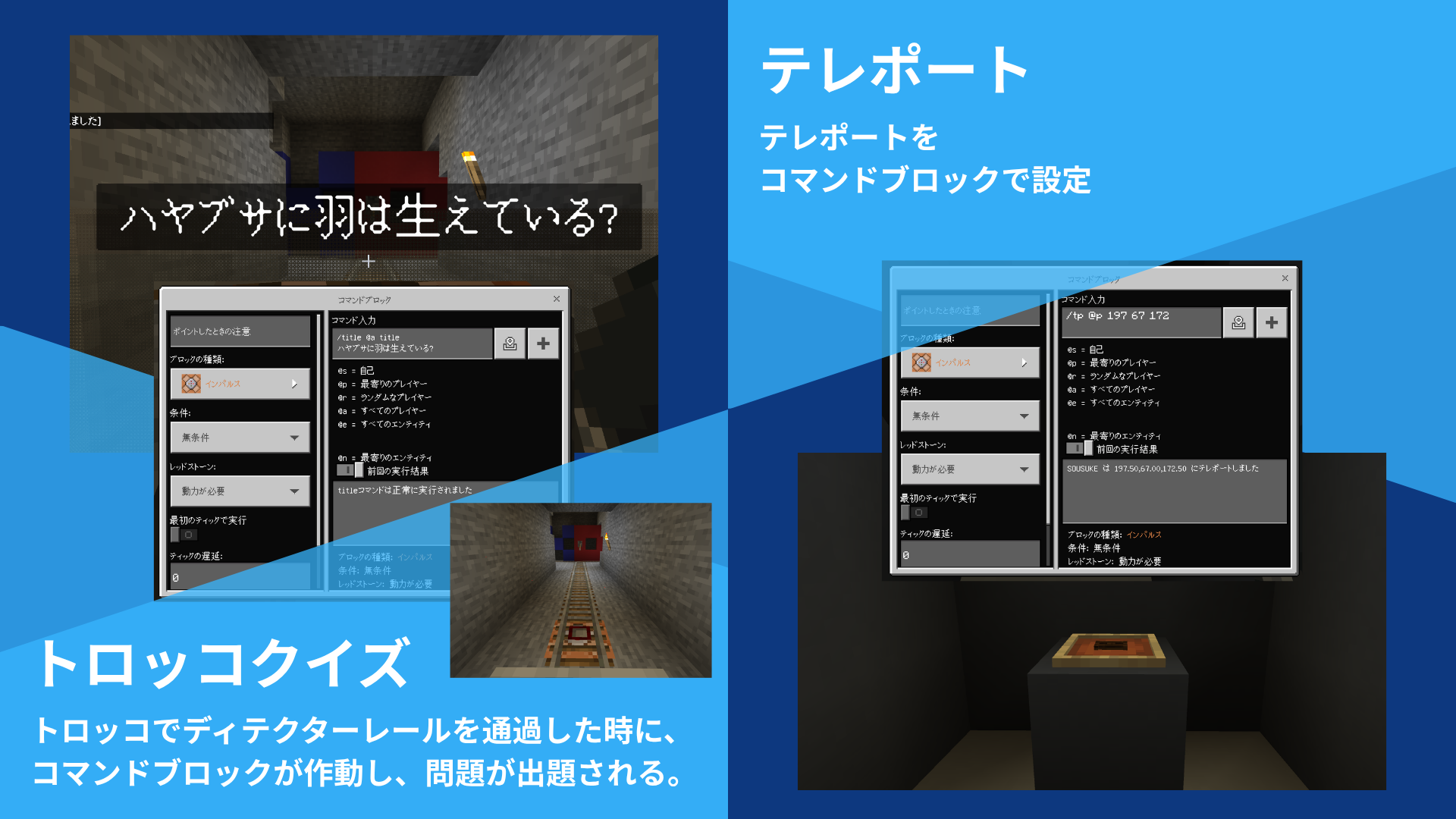 作品の中に取り入れた「しくみ」はなんですか？ それは、何のためですか？