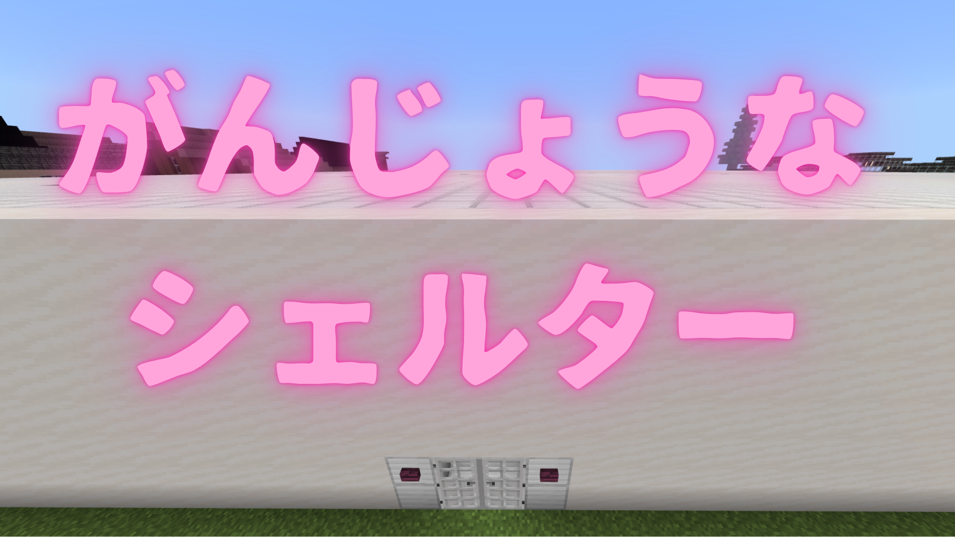 がんじょうなシェルター