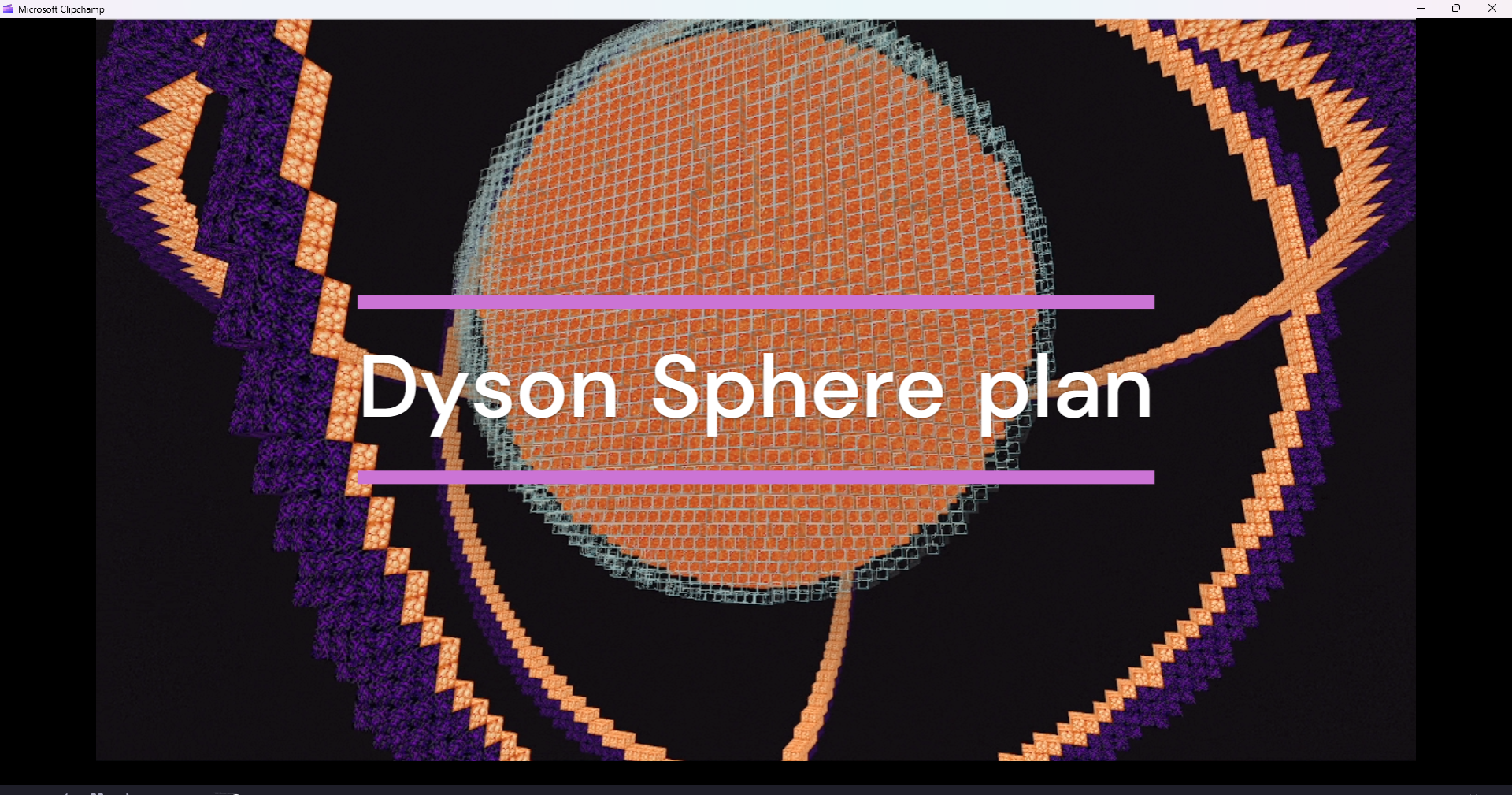 Dyson Sphere Plan