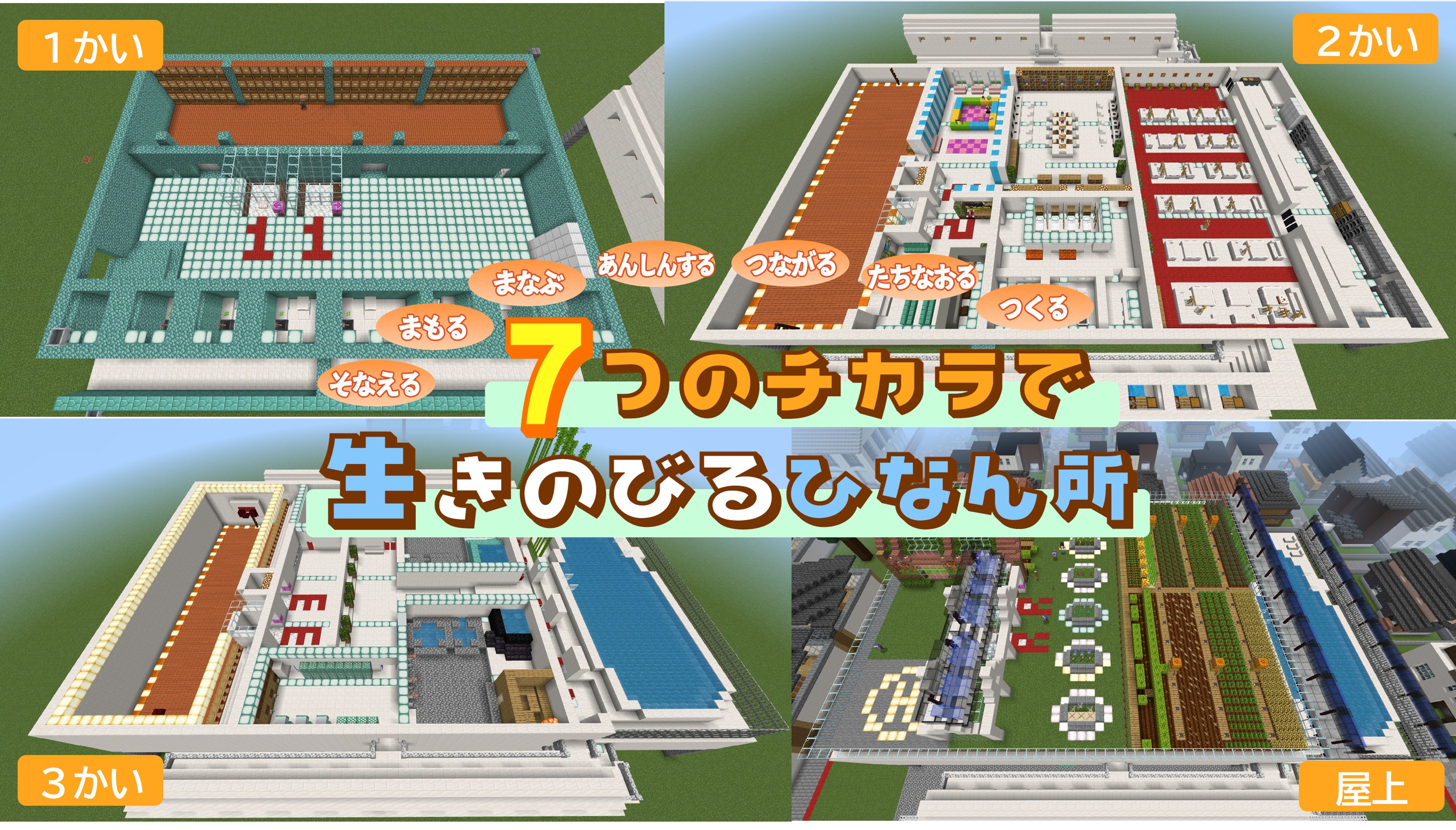 作った建物の中で工夫したところはどこですか?