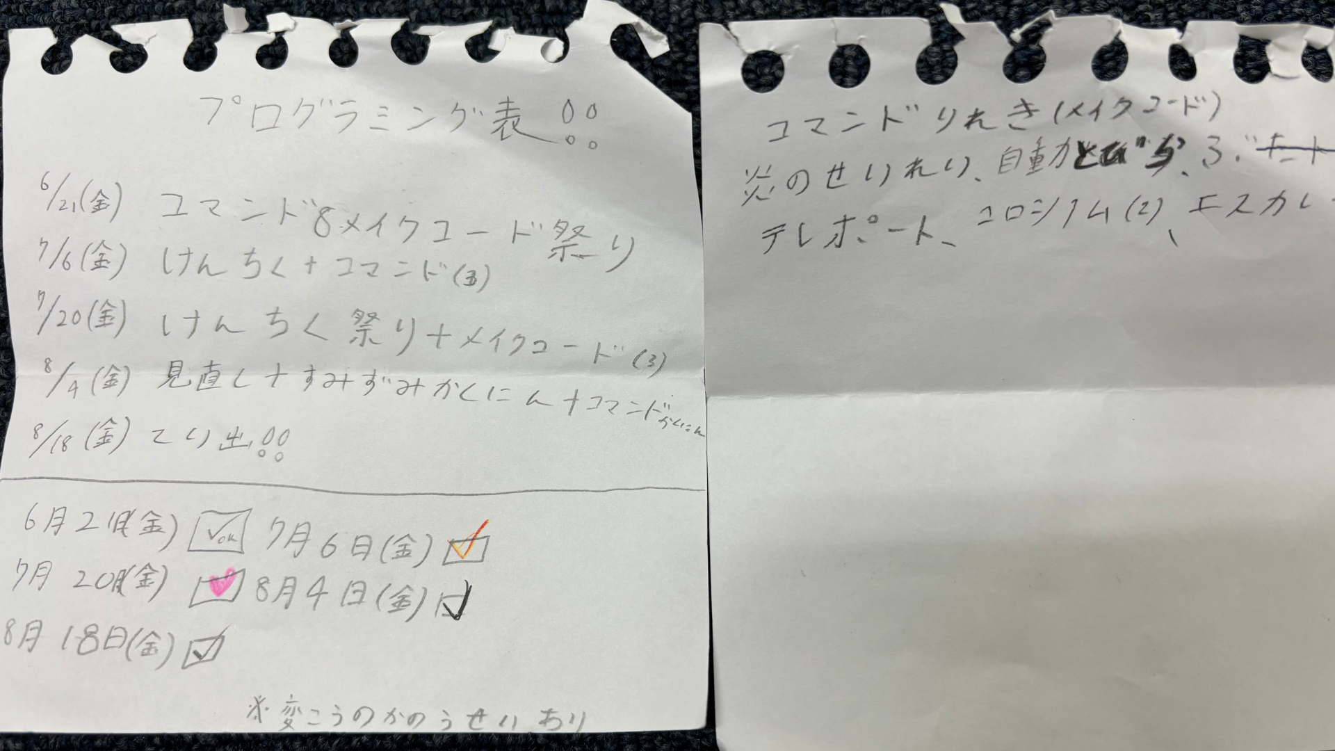 どのような計画を立てて制作をすすめていきましたか？