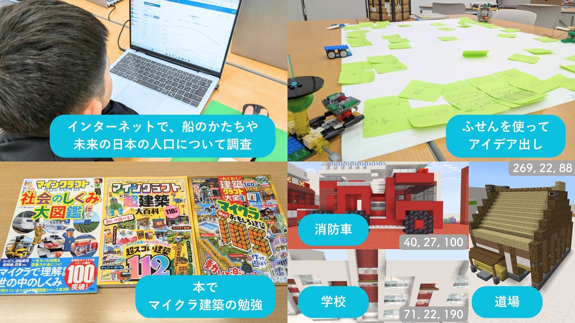 「作品テーマ」をワールド上でどのように表現したか