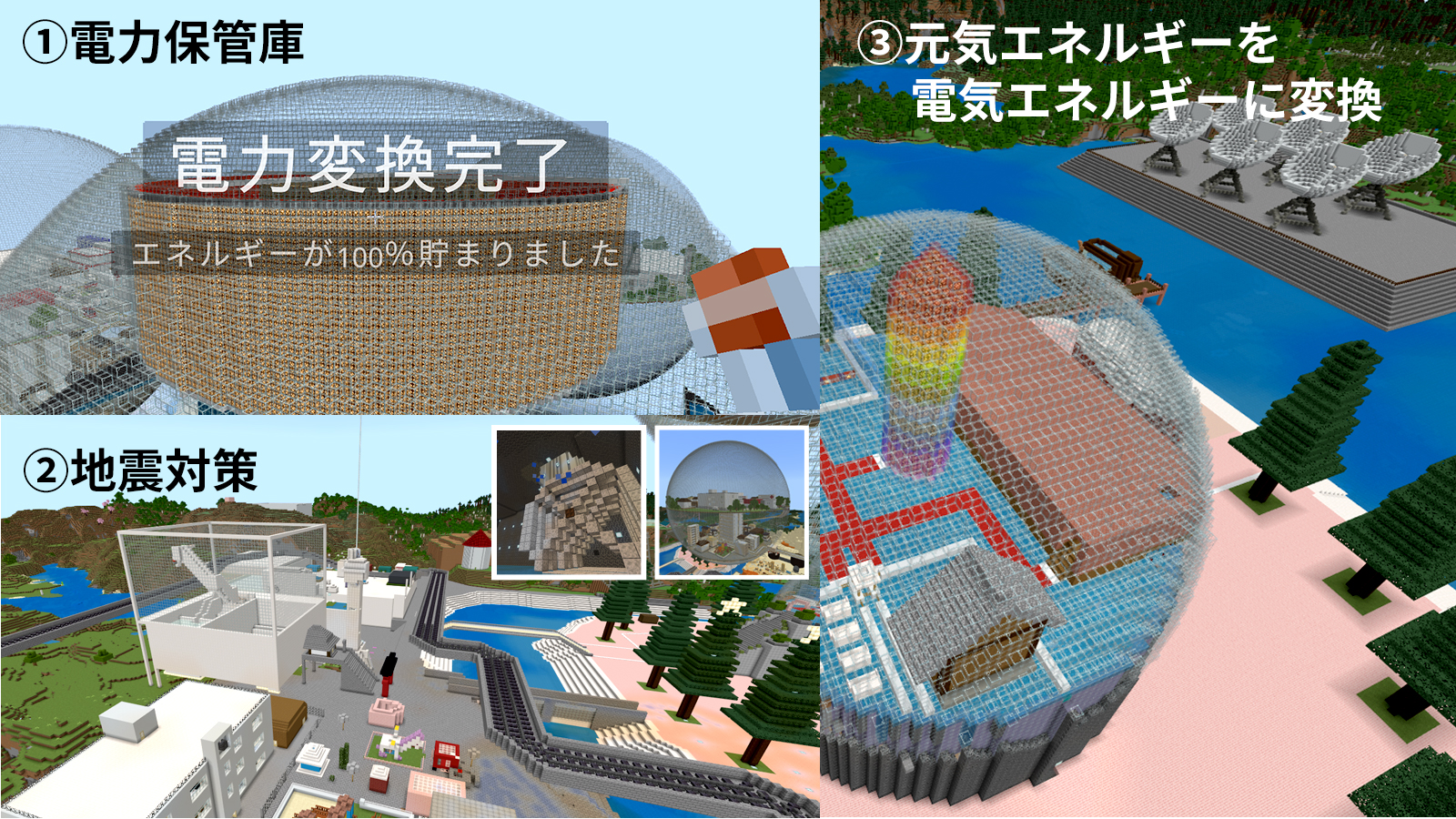 「作品テーマ」をワールド上でどのように表現していますか?