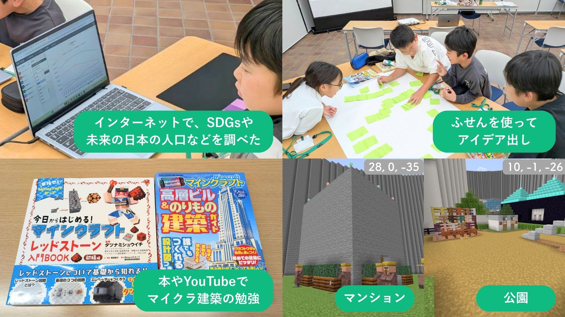 「作品テーマ」をワールド上でどのように表現したか
