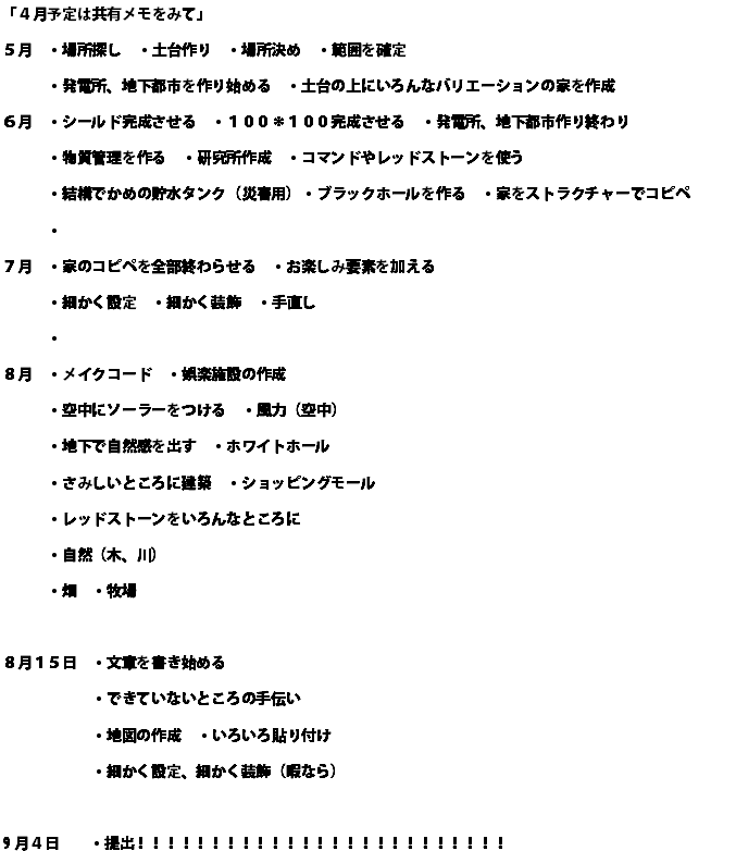 どのような計画を立てて制作をすすめていきましたか?