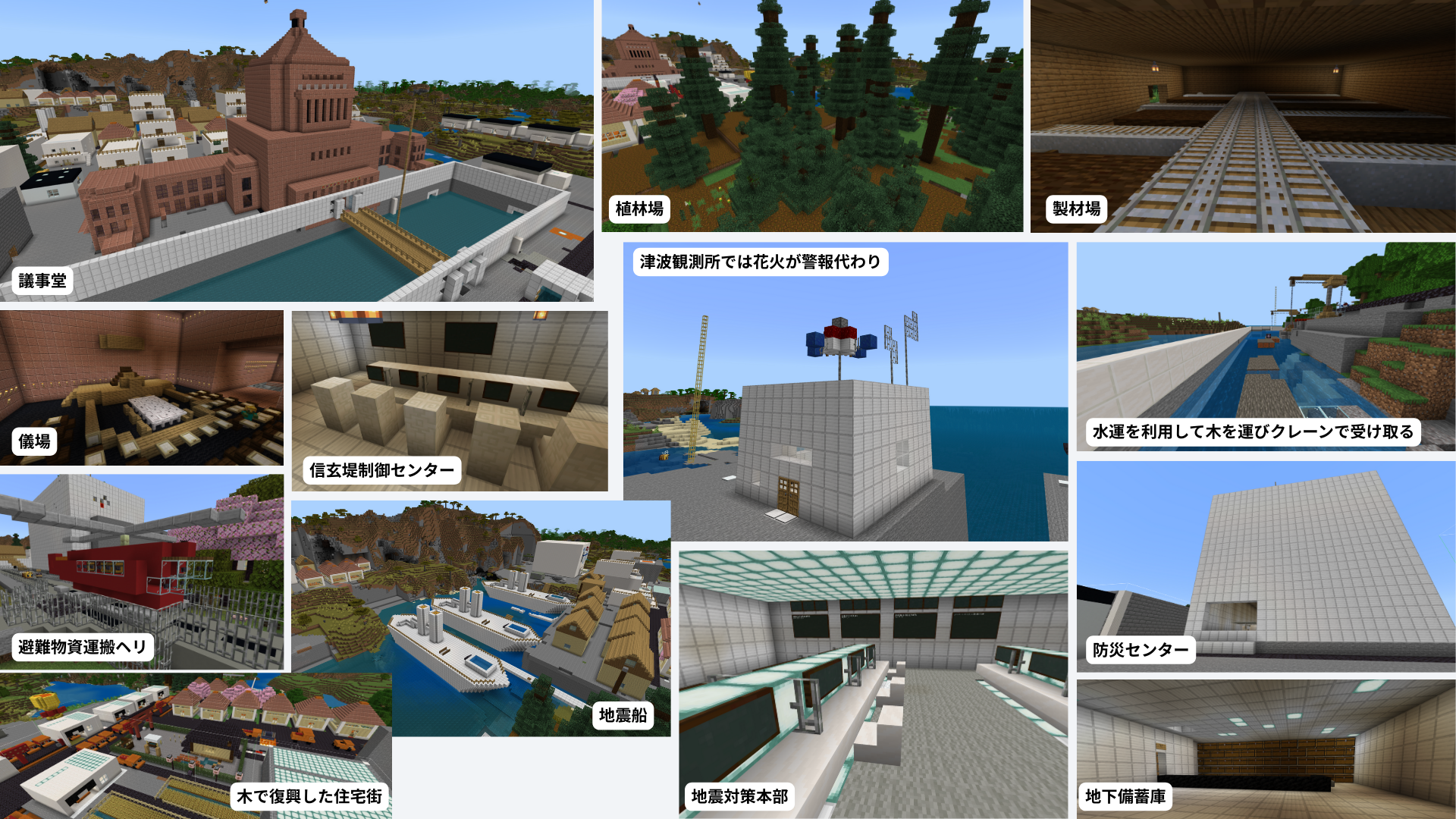 「作品テーマ」をワールド上でどのように表現していますか?