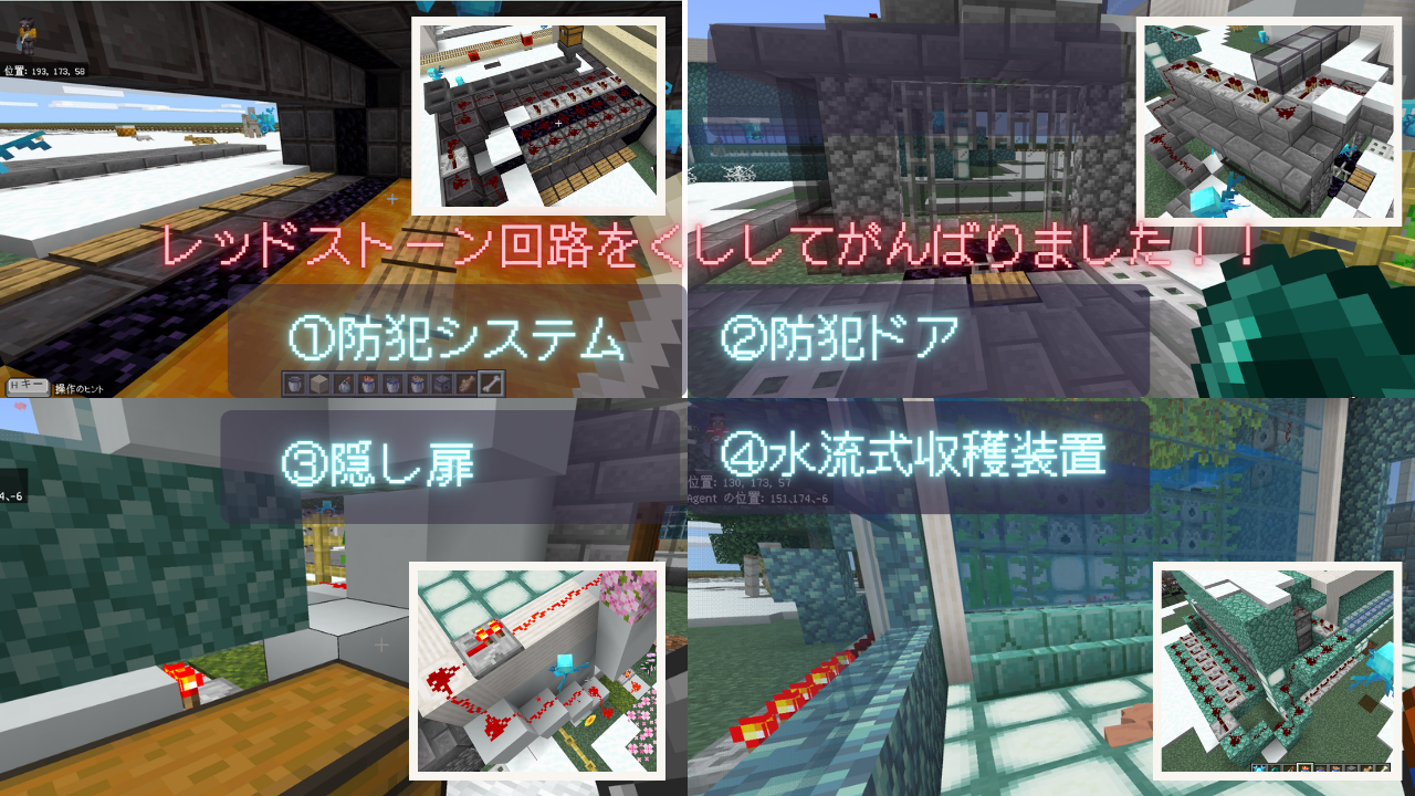 作品の中に取り入れた「しくみ」はなんですか？ それは、何のためですか？