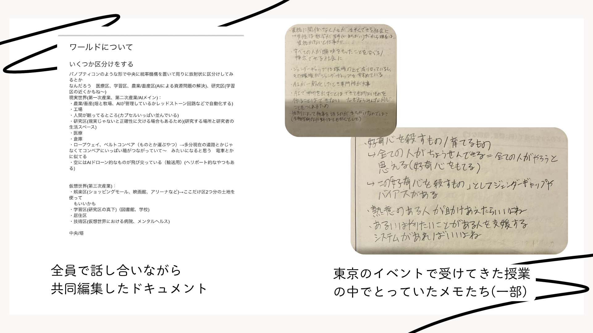 作品をつくるにあたって、どんなことをどのように調べ、どんな発見がありましたか？