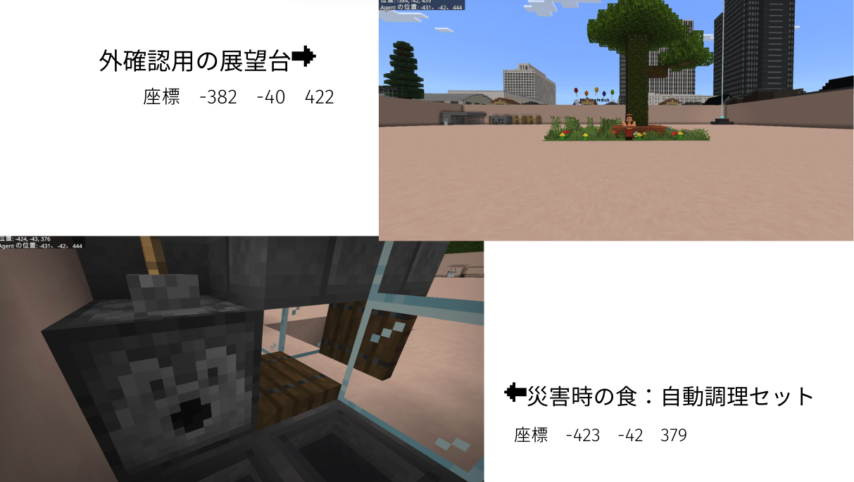 作った建物の中で工夫したところはどこですか?