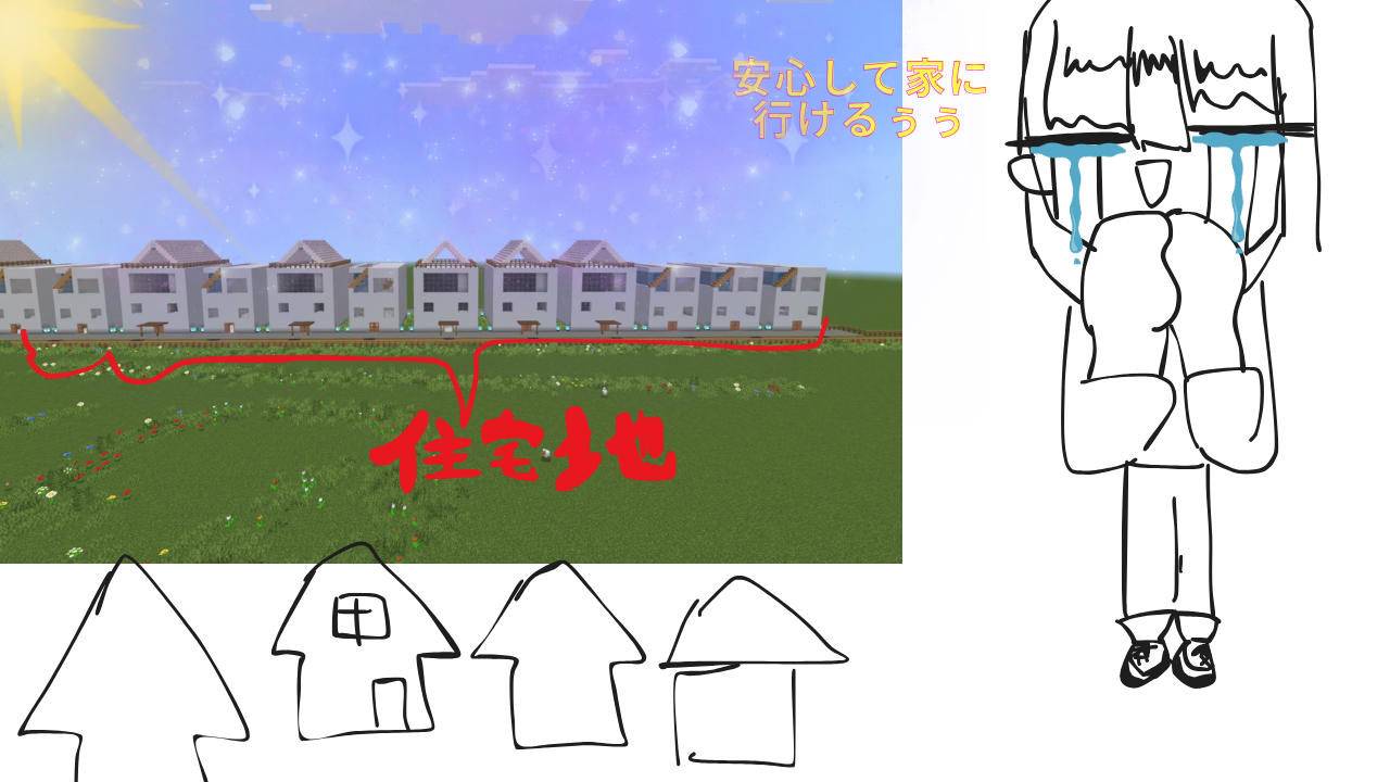 「作品テーマ」をワールド上でどのように表現したか