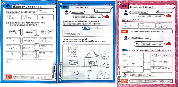 「作品テーマ」をワールド上でどのように表現したか