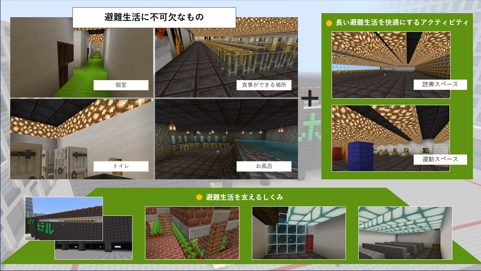 作った建物の中で工夫したところはどこですか?