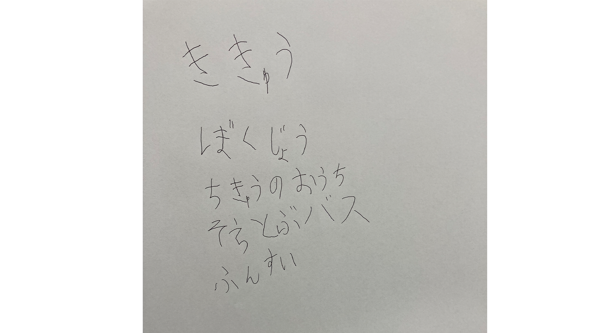 スケジュールや作っていく計画を立てましたか？