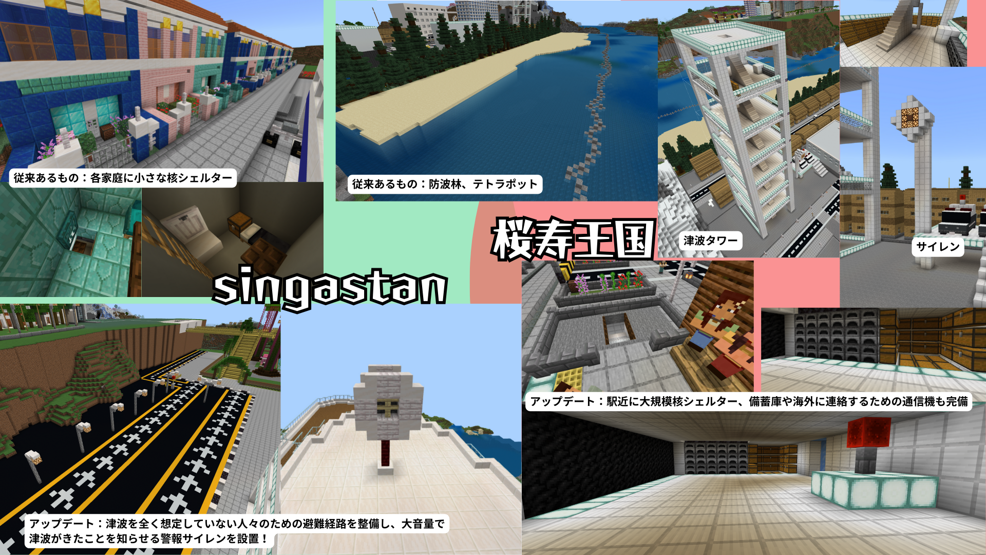 「作品テーマ」をワールド上でどのように表現していますか?