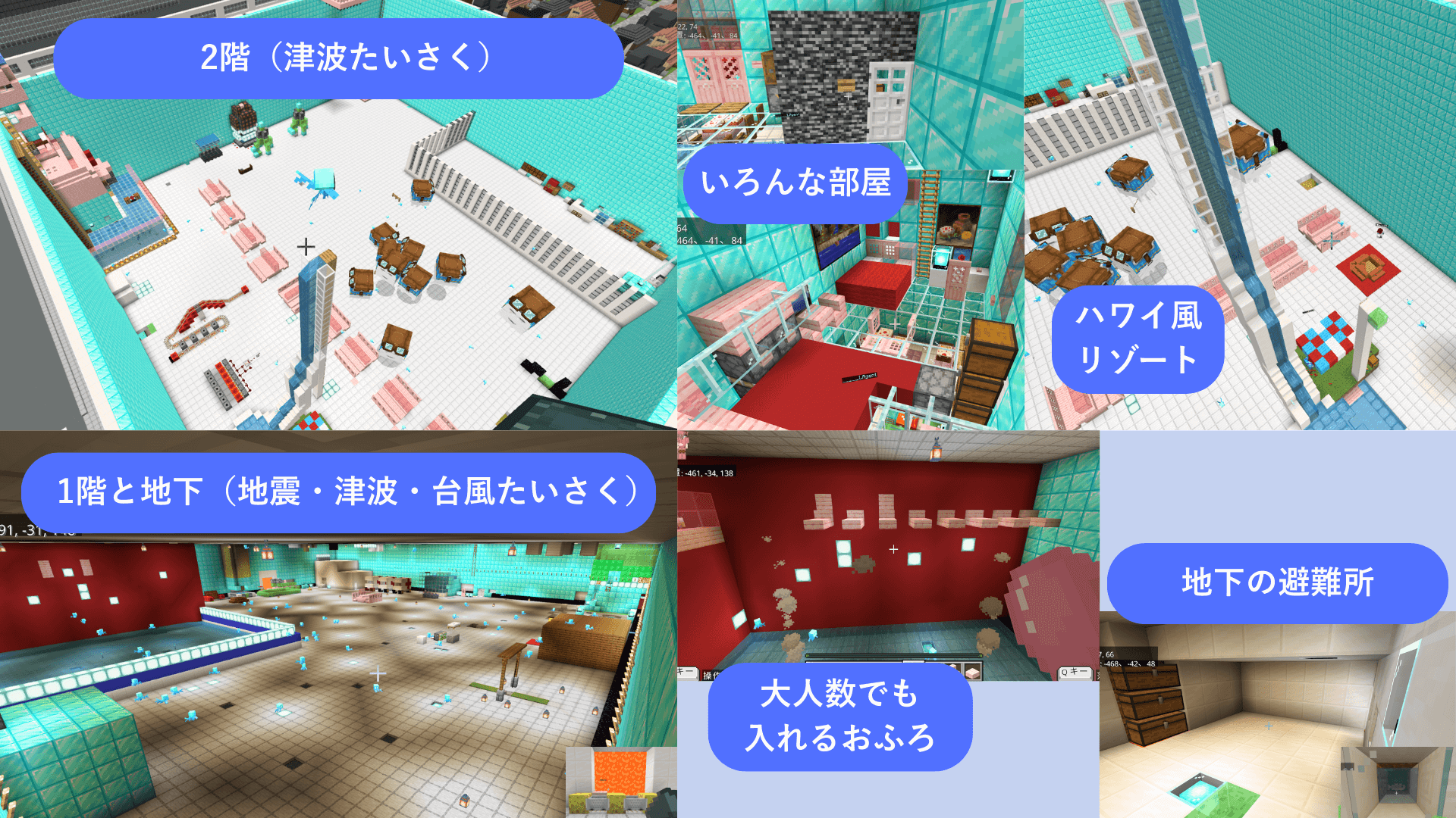 作った建物の中で工夫したところはどこですか?
