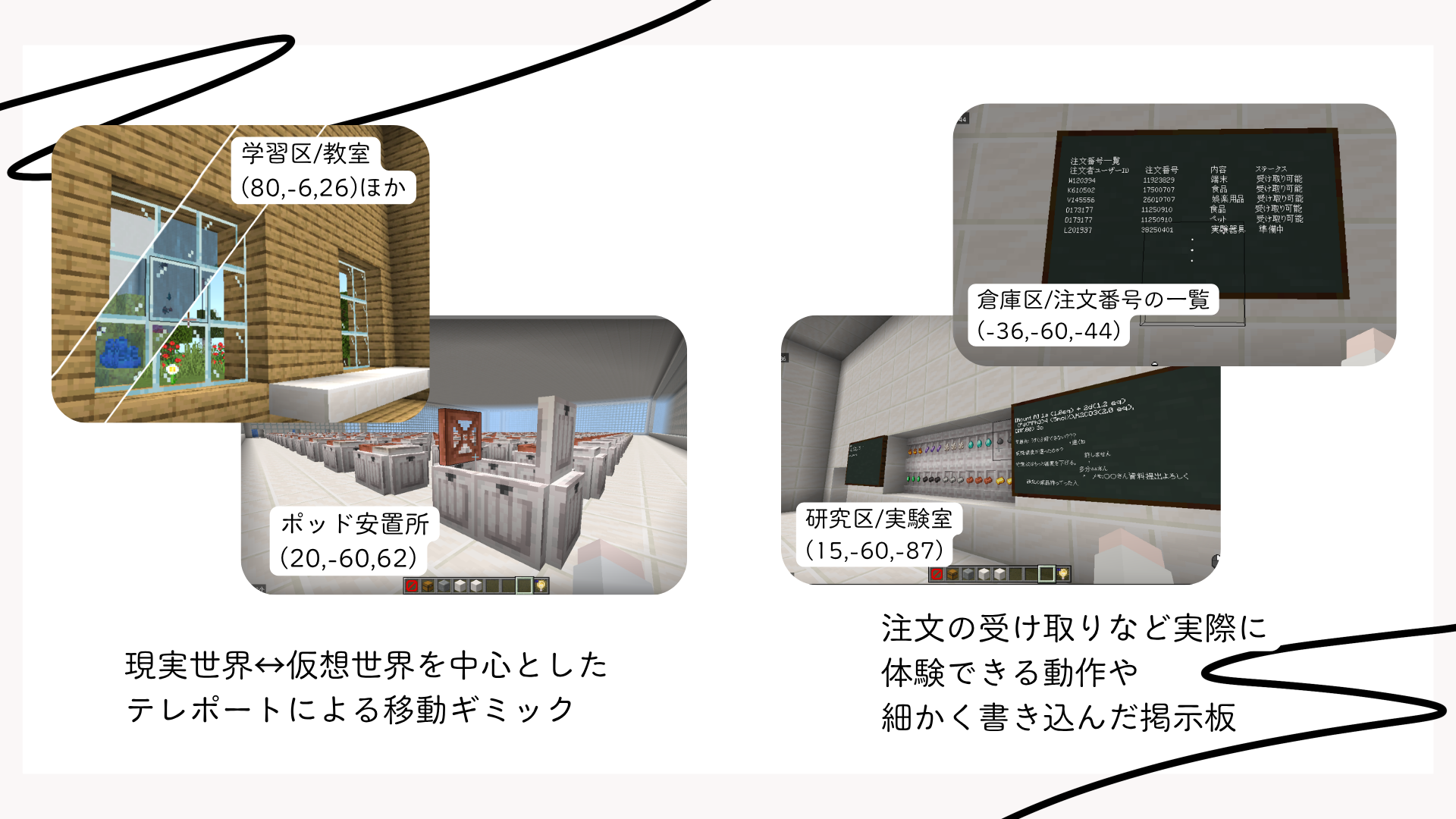作品の中で、注目してほしいところはどこですか？それはなぜですか？いくつでも教えてください。