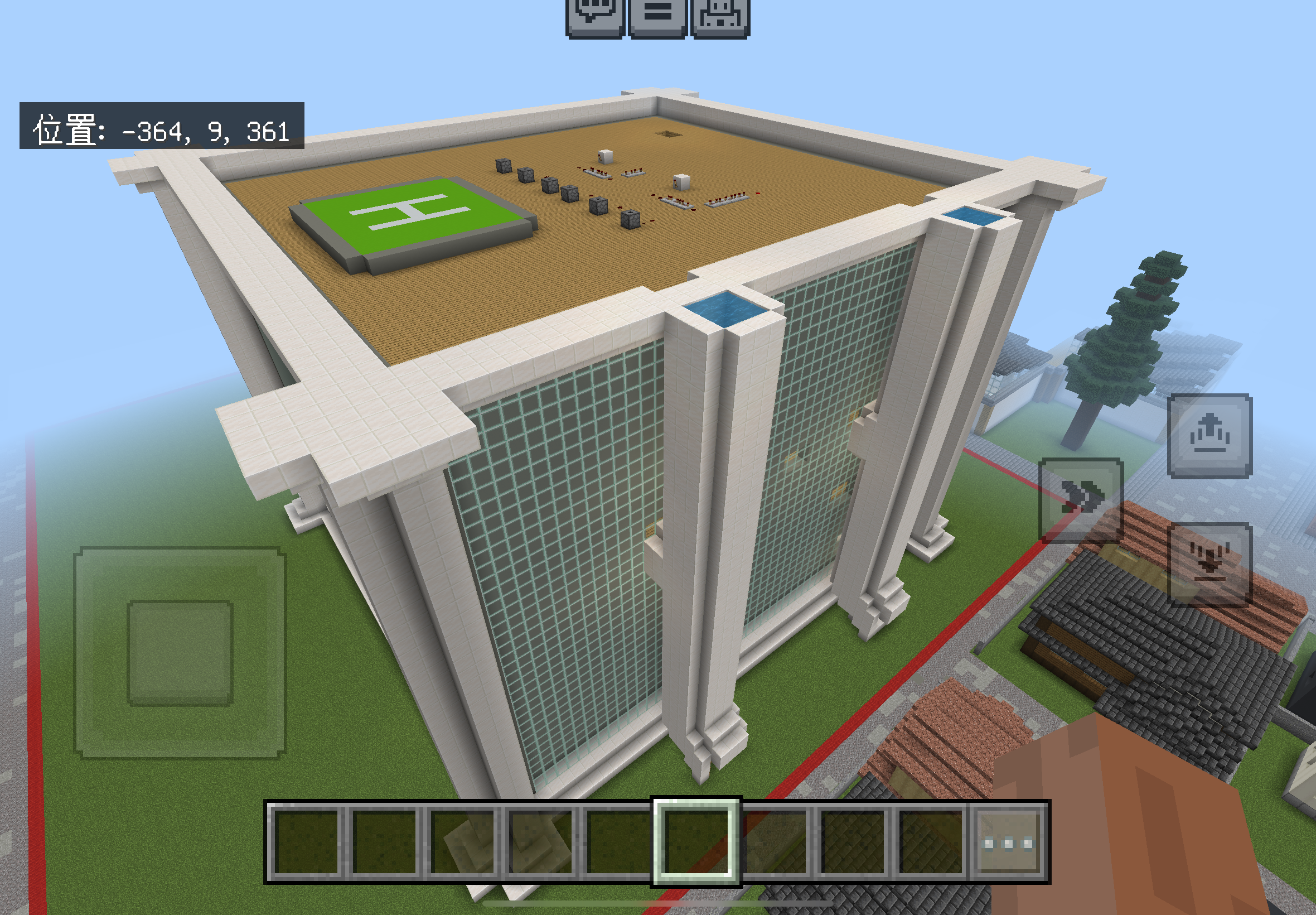 ワールドで表現した防災技術・レジリエンスは何ですか?